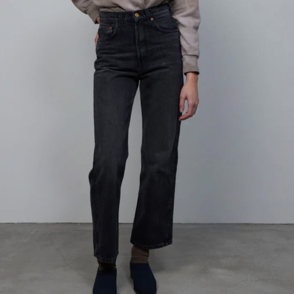 EUC B SIDES PLEIN RELAXED STRAIGHT STIL BLACK 28